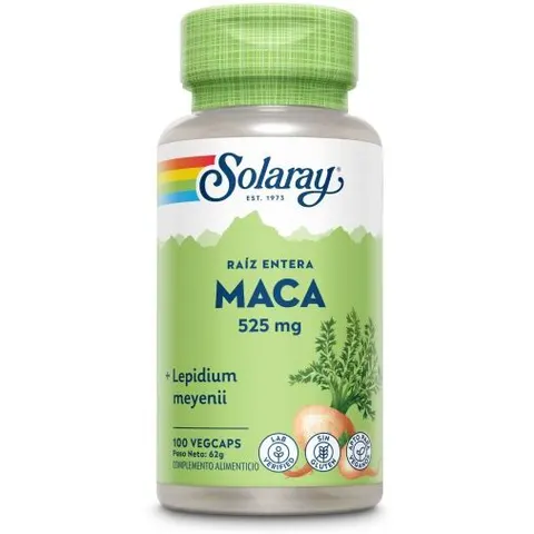 Solaray Maca 525mg 100 Capsules 100 Units – image 2
