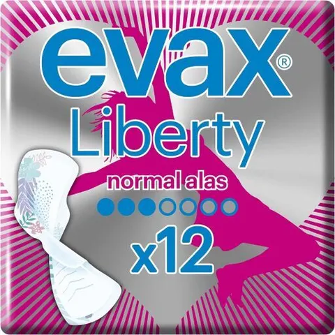 Evax Liberty Pads with Wings Normal 12 Units – image 2
