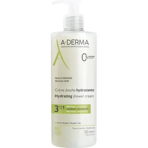 A-DERMA Moisturizing Shower Cream 500 ml – image 2