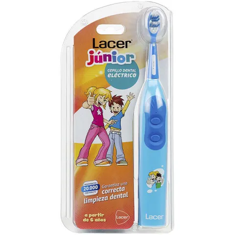 Lacer Blue Junior Electric Toothbrush 1 Unit – image 2