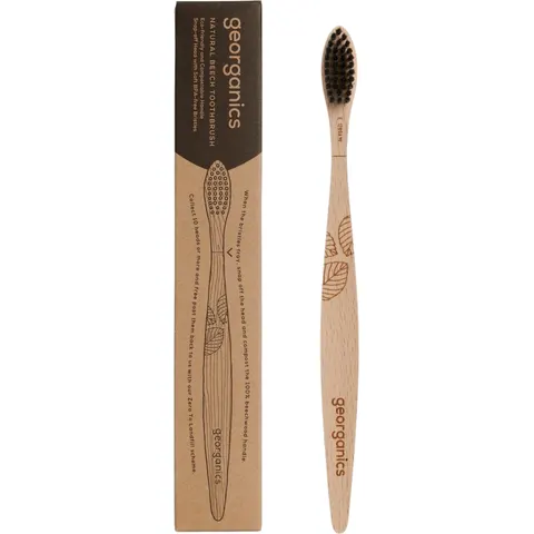 Georganics Soft Beech Wood Toothbrush – image 2