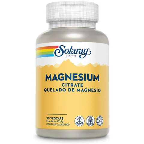 Solaray Magnesium Citrate 90 Capsules – image 2