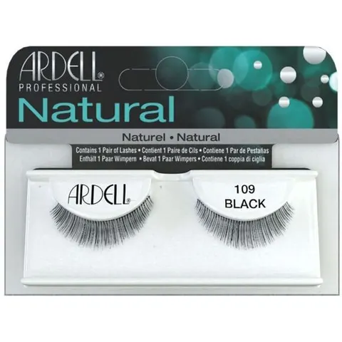 Ardell Natural False Eyelashes Black 109 – image 4