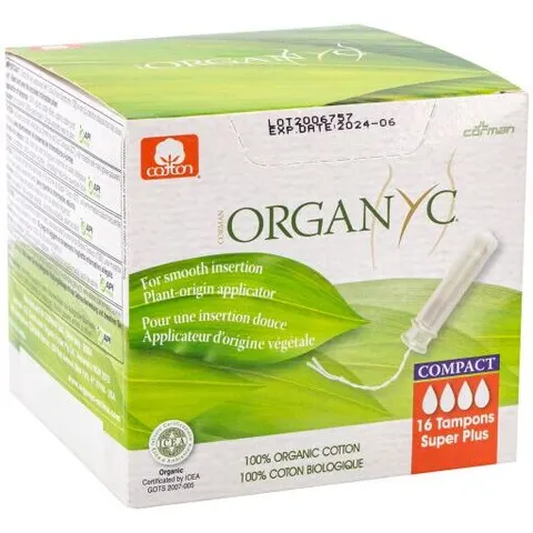 Organyc Super Plus Tampons Compact Applicator – image 2