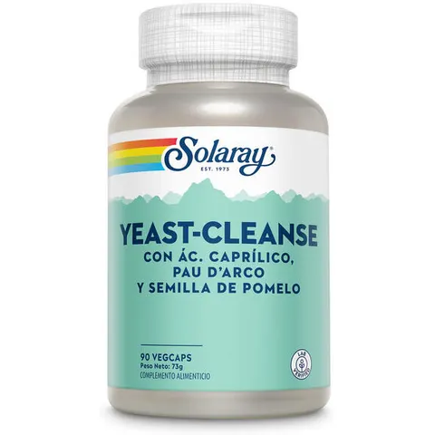 Solaray Yeast Cleanse 90 Capsules – image 2