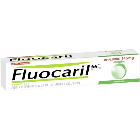 Fluocaril Bi Fluoride Mint Toothpaste 145 mg 2 x 75 ml – image 2