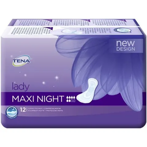 Tena Lady Maxi Night Pads 12 units – image 2