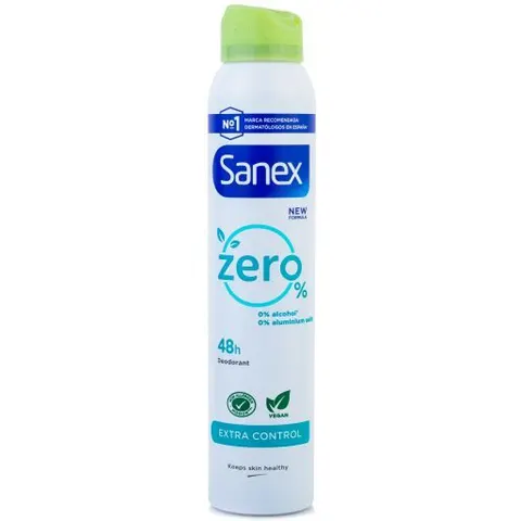 Sanex Zero Desodorante Extra Control Spray 200 ml – image 2
