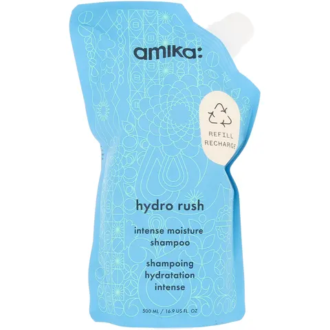 Amika Hydro Rush Intense Hydration Shampoo Refill 500ml – image 2
