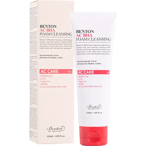 Benton AC BHA Cleansing Foam 120 ml – image 2