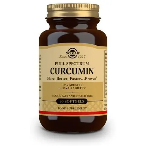 Solgar Full Spectrum Curcumin 30 Capsules – image 5