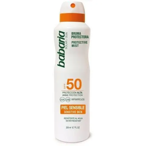 Babaria Sunscreen Mist for Sensitive Skin SPF50 200 ml – image 2