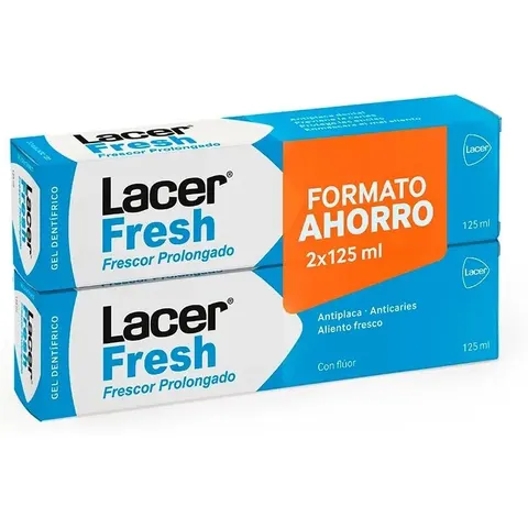 Lacer Fresh Gel Toothpaste 2 x 125 ml – image 2