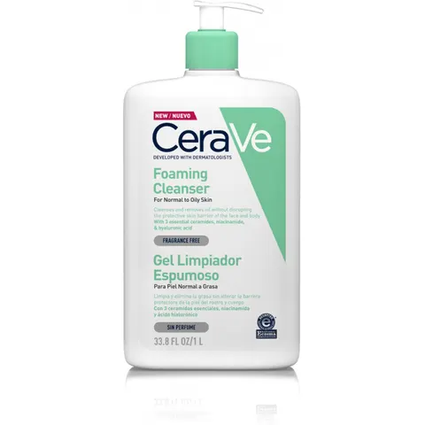 Cerave Foaming Cleansing Gel 1000 ml – image 2