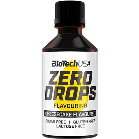 BiotechUSA Zero Drops 50 ml Cheesecake – image 2
