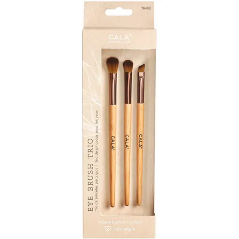 Cala Bamboo Eye Brushes Trio – image 2