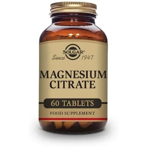 Solgar Magnesium Citrate 60 Units – image 3