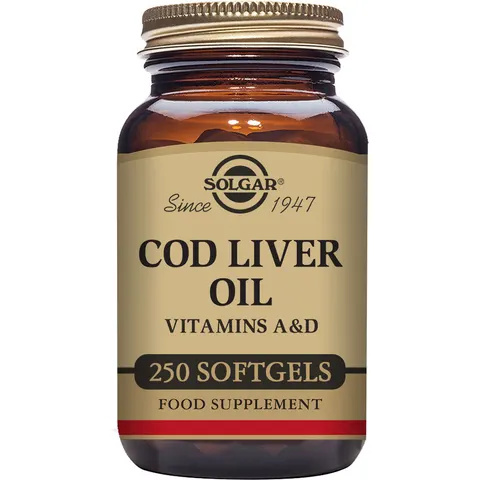 Solgar Cod Liver Oil Softgels 250 – image 2