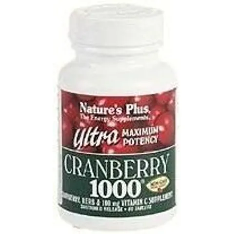 Natures Plus ULTRA CRANBERRY 1000 MG TABLETS 60 – image 2