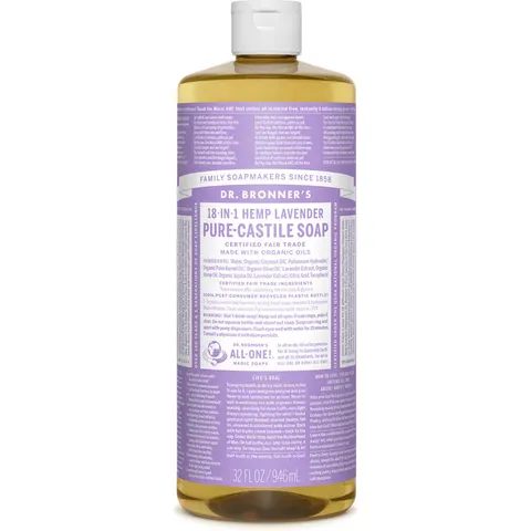 Dr. Bronner's Lavender Liquid Soap 946 ml – image 2