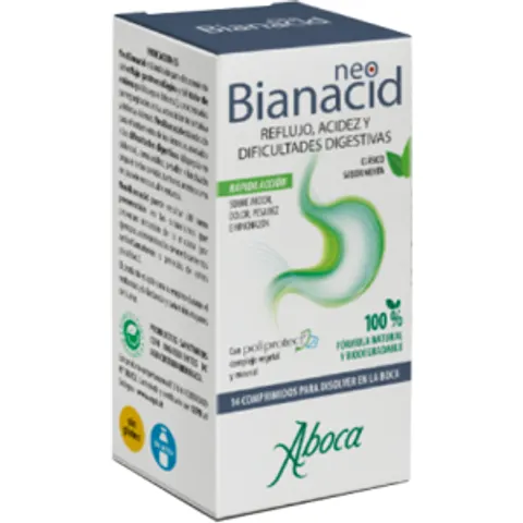 Aboca Neobianacid Tablets Lemon 14 Tablets – image 2