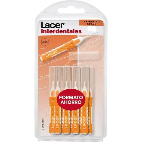 Interdental Lacer Extra Fine Soft Straight 10 Uts – image 2
