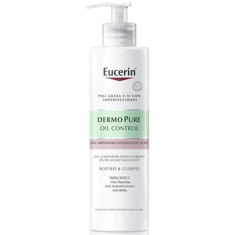 Eucerin Dermopure Triple Effect Cleansing Gel 400 ml – image 2