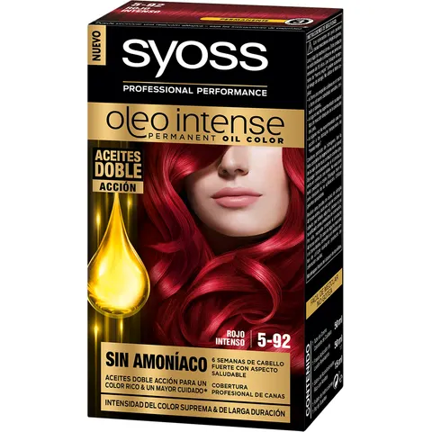 Permanent Dye Syoss Intense Ruby N 5,92 – image 2