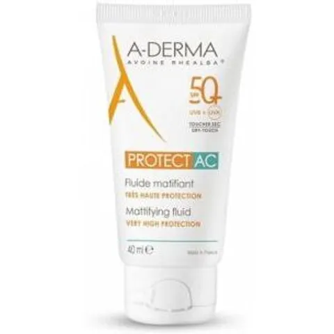A-Derma Protect AC Mattifying Fluid SPF50+ 40ml – image 2