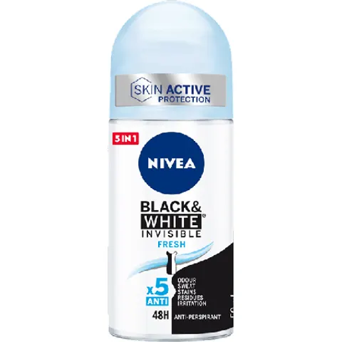 Nivea For Black And White Roll On Fresh 50ml – image 2