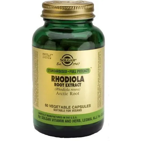 Solgar Rhodiola Root 60 Capsules – image 2