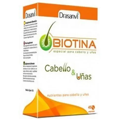 Drasanvi Biotin 400 Mcg. 45 Tablets – image 2
