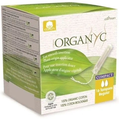 Organyc Tampons Regular Compact Applicator – image 2