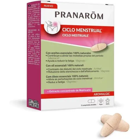 Pranarom Aromalgic Menstrual Cycle 15 Tablets – image 2