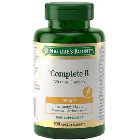 Nature's Bounty Complete B 100 coated tabs – image 2