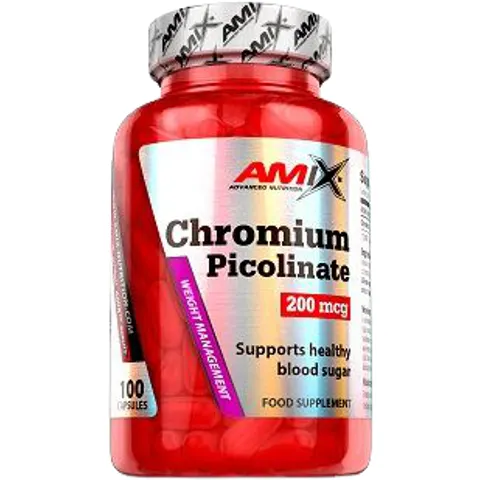 Amix Chromium Picolinate Supplement 100 Capsules – image 2