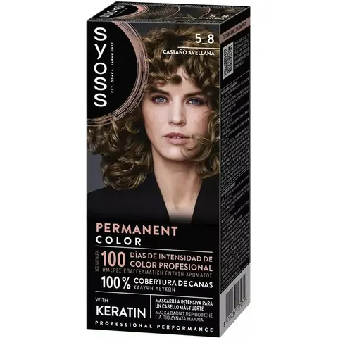 Syoss Permanent Color 1 Unit 5.8-Chestnut Hazelnut – image 2