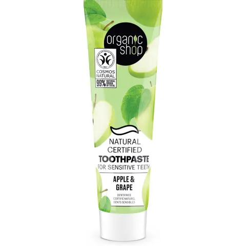 Organic Shop Apple and Grape Dental Sensitivity Toothpaste 100 gr – image 2