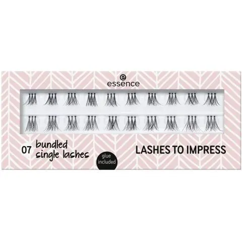 Essence Lashes to Impress False Eyelashes 07 Bundle Single Lashes 20 – image 2