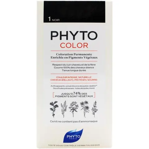 Phyto Phytocolor Permanent Coloration 1 Black – image 2