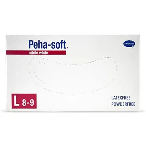 Peha Soft Nitrile Gloves White 100 units L – image 2