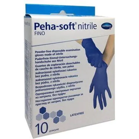 Peha Soft Nitrile Fine Gloves P 10 units M – image 2