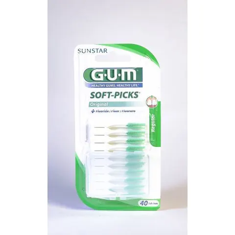 Sunstar Gum Soft Picks Regular Cleaner 40 pcs – image 2