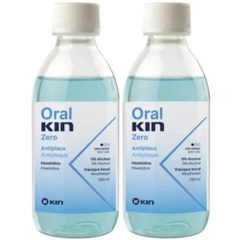Kin Oralkin Zero Mouthwash Pack 2 Units – image 2
