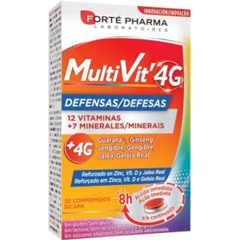 Forté Pharma Multivit 4G Defenses 30 Tablets – image 2