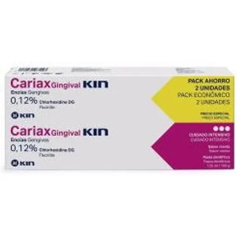 Kin Cariax Gingival Toothpaste Set 2 pieces – image 2