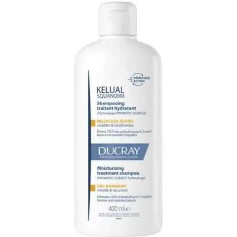 Ducray Kelual Squanorm Dry Dandruff Shampoo 400 ml – image 2