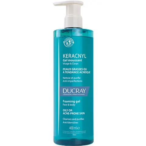 Ducray Keracnyl Foaming Gel 400mL – image 3
