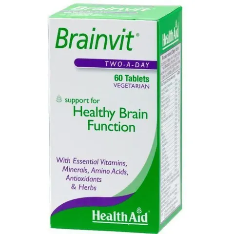 HealthAid Brain Vit 60 Tablets – image 2