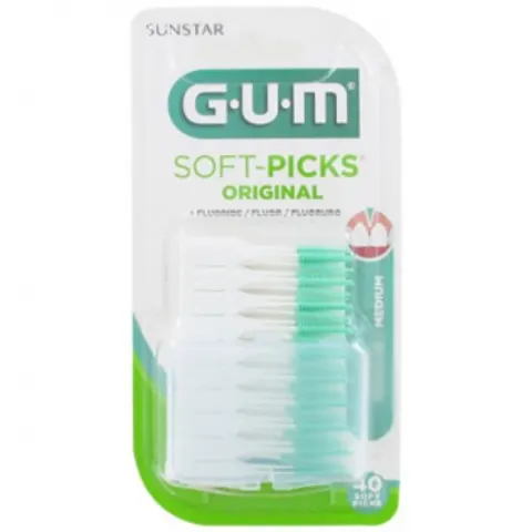Sunstar Gum Soft Picks Comfort Flex Medium Cool Mint 40 Units – image 2